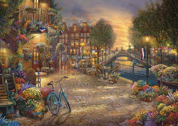 Kinkade: Amsterdam / 1000