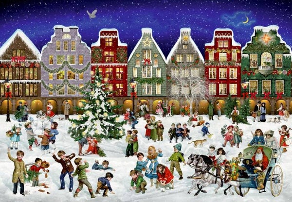 Adventskalender - Behr: Winterabend in der Stadt / 24 x 42 (COP)
