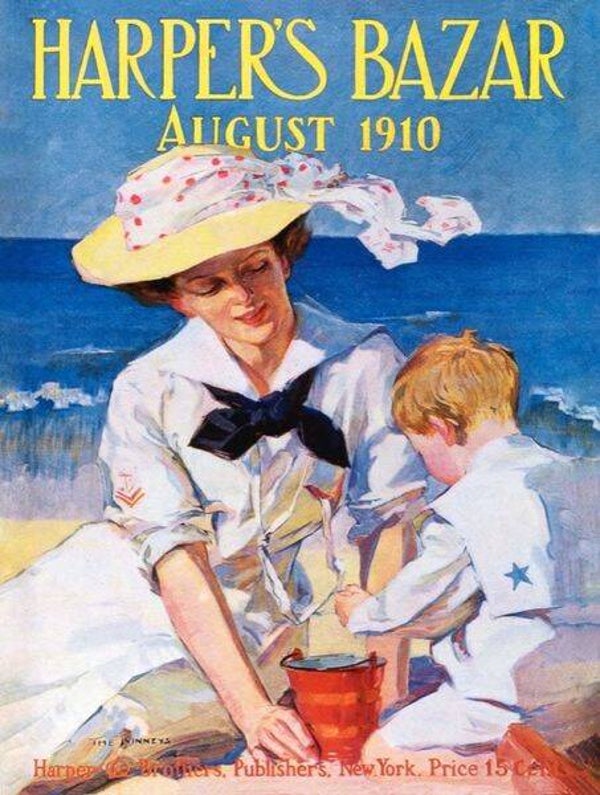 HARPER's BAZAR: Sand and Son