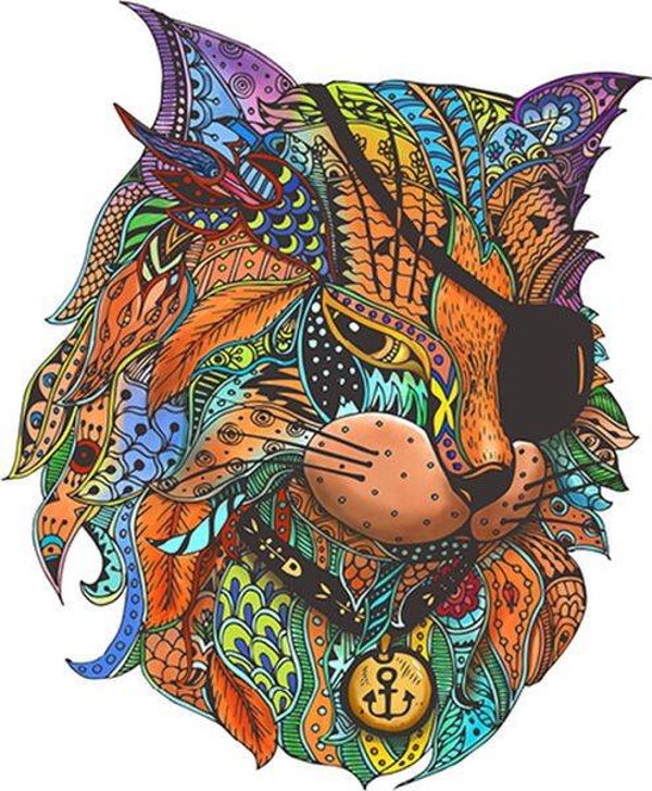 RainboWooden: Pirate Cat