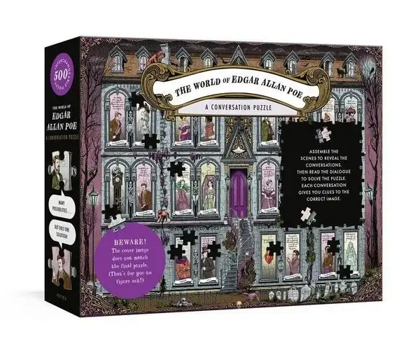 A Conversation Puzzle: Edgar Allan Poe / 500 XXL (POT)