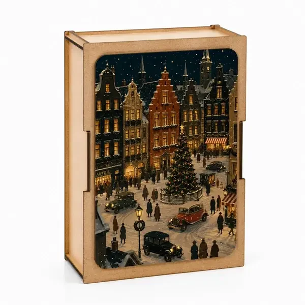 Weihnachtlicher Marktplatz / 100 (BYW)