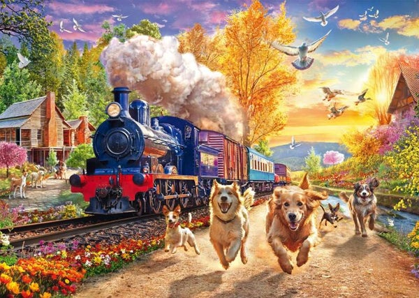 Bonito: Hunderennen mit Dampflok / 1000 (SCH)