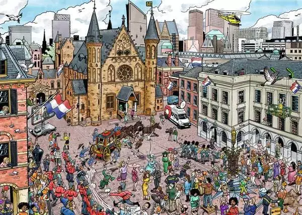Fleroux: Cities of the World. Den Haag / 1000