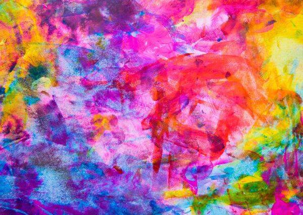 Colorful abstract Oil Painting