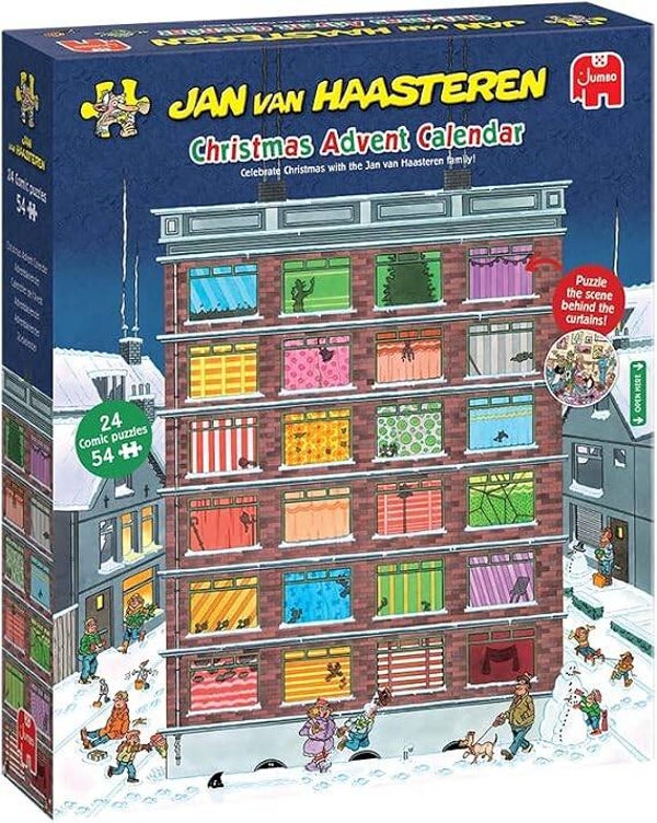 Adventskalender: Jan van Haasteren 2024 / 24 x 54 (JUM)