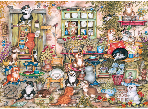 Smith: Courtyard Cats / 1000