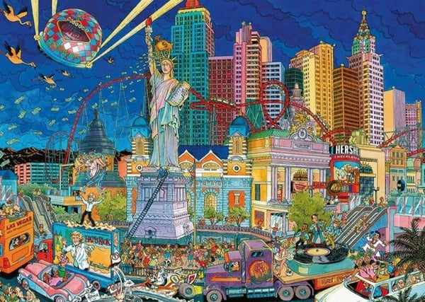 Fleroux: Cities of the World. Las Vegas / 1000