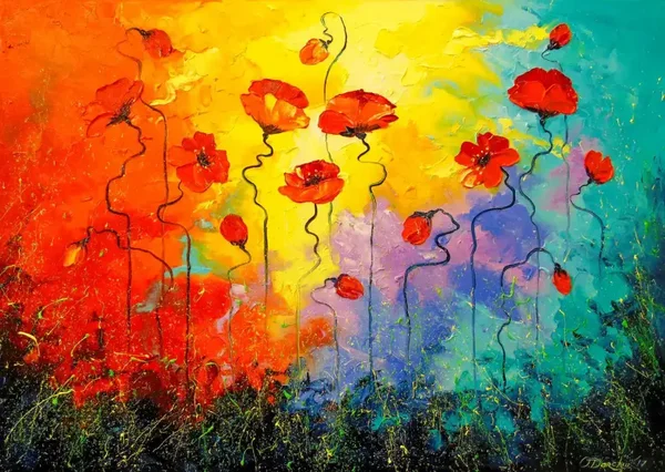 Darchuk: Poppies / 1000