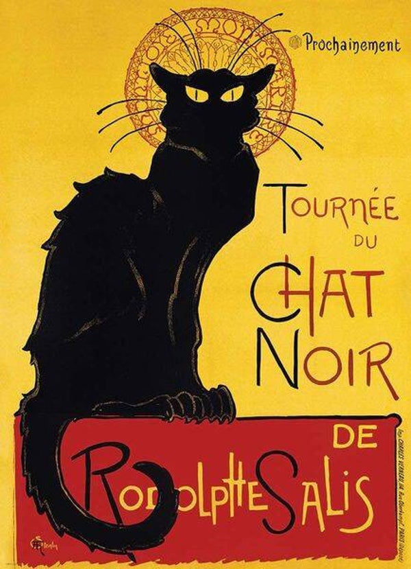 Steinlen: Tournée du Chat Noir