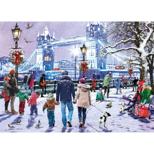 Macneil: Tower Bridge at Christmas / 1000