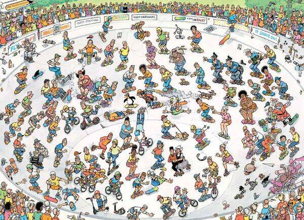JvH: Riding the Skate Bowl / 2000