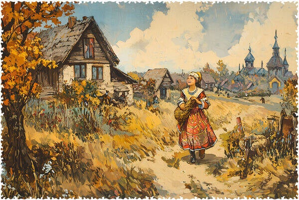 Reshetnikov: Autumn in the Countryside
