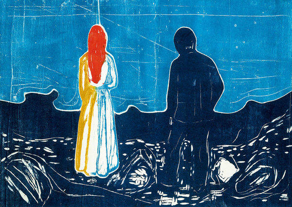 Munch: Two People - The Lonely Ones