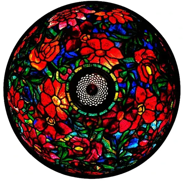 Tiffany: Peony Lampshade