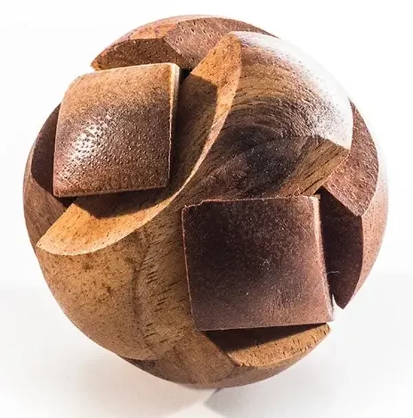 Burr-Puzzle: Japanese Ball Puzzle (KUB)