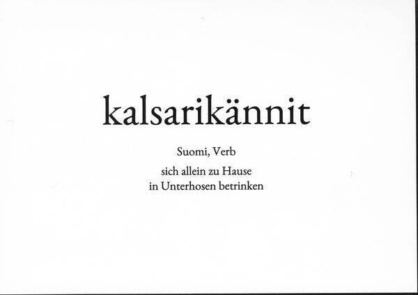WS: kalsarikännit
