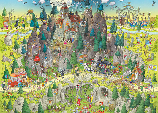 Degano: Funky Zoo - Transylvanian Habitat / 1000