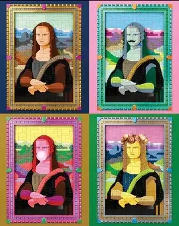 LEGO: Mona Lisa