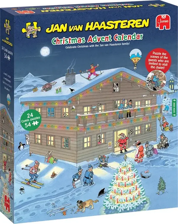 Adventskalender: Jan van Haasteren 2025 / 24 x 54 (JUM)