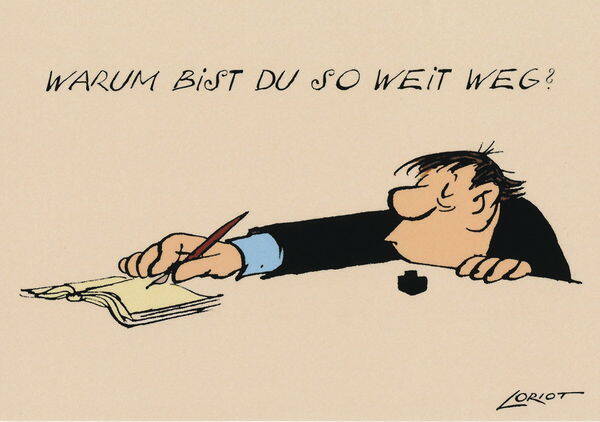 Loriot: Warum bist du so weit weg?