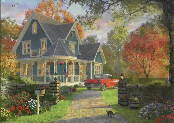 Davison: The Blue Country House