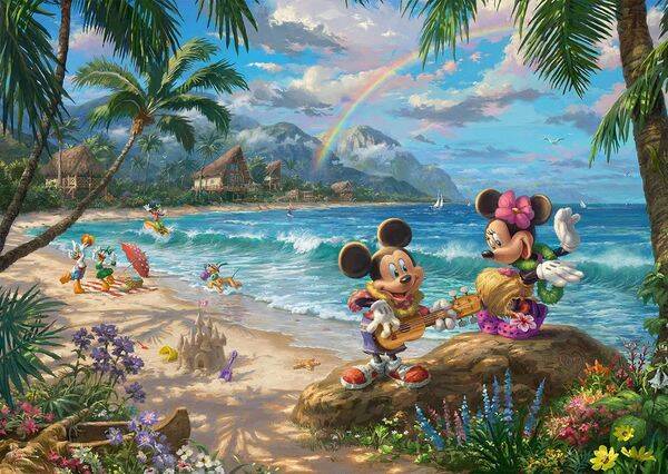 Disney: Mickey and Minnie in Hawaii / 1000