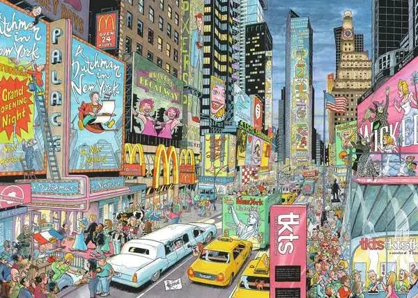 Fleroux: Cities of the World. New York / 1000