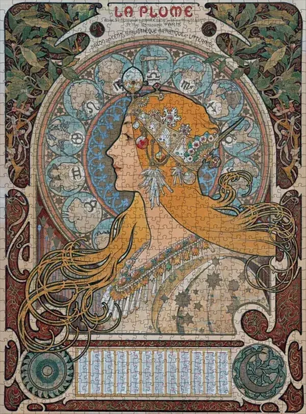 Mucha: Zodiac / 1000