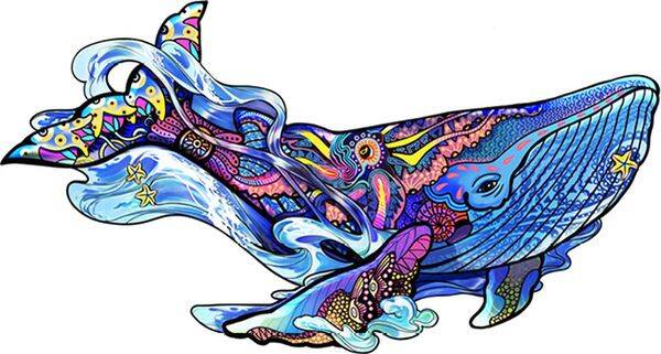 RainboWooden: Blue Whale