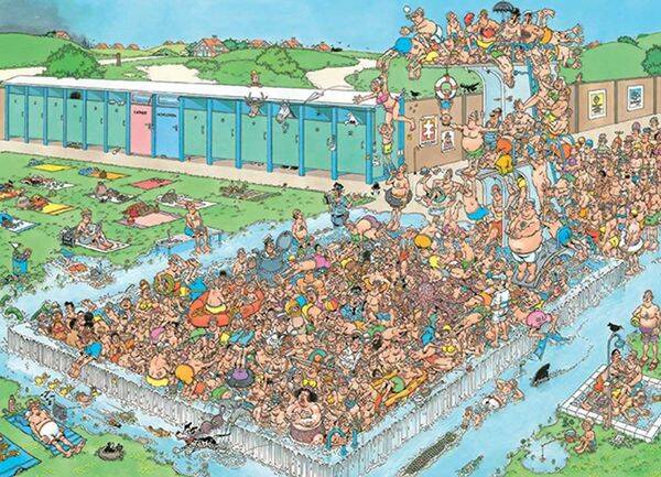 JvH: Pool Pile-Up / 2000