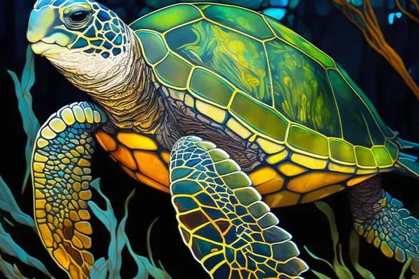 Marine Life - Sea Turtle / 150 (MP)