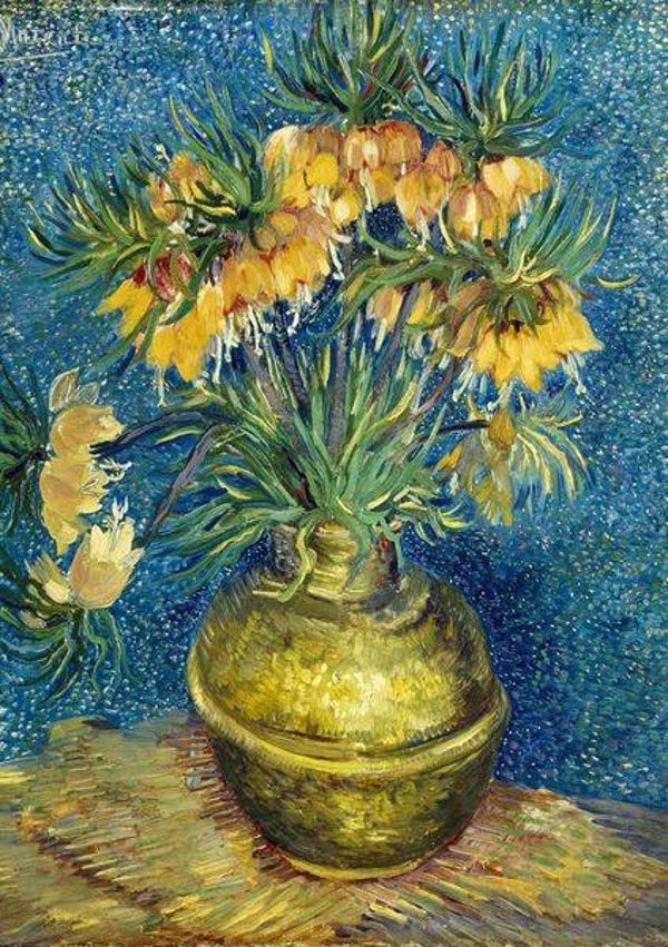 Van Gogh: Fritillaries in a Copper Vase