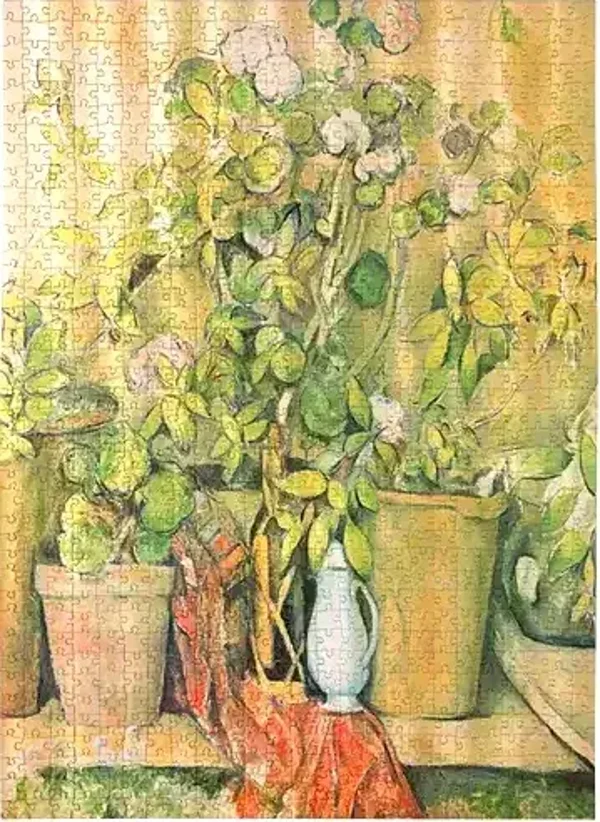 Cézanne: Terracotta Pots and Flowers