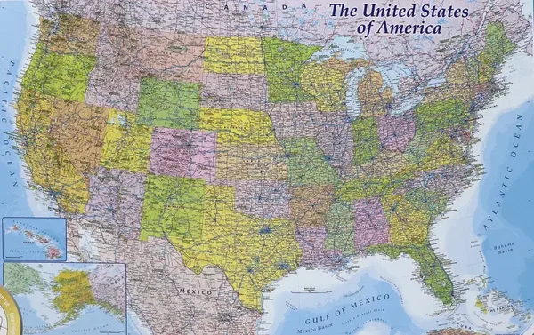 Premium Map USA / 1000