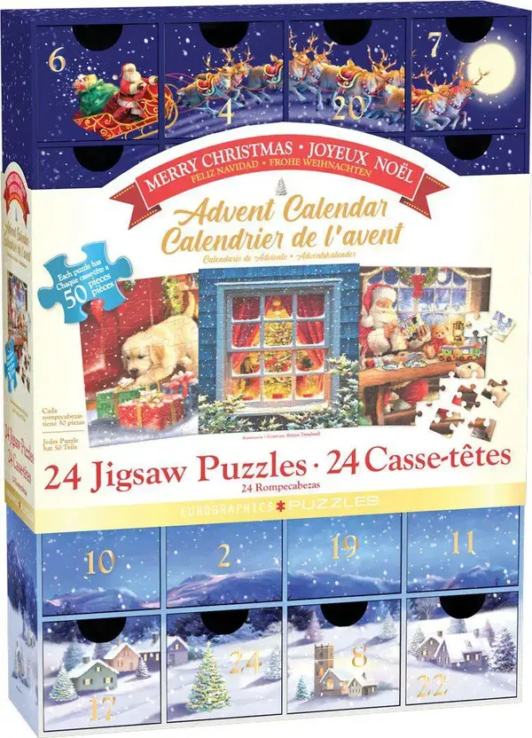 Adventskalender: Merry Christmas / 24 x 50 (EUR)