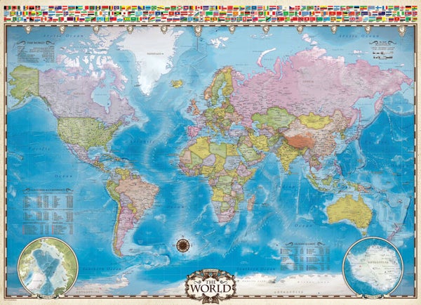 Map of the World / 1000