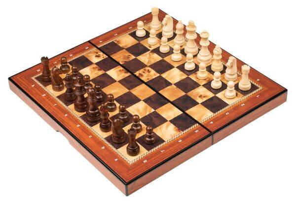 Schach: Schach Kassette Staunton / 40