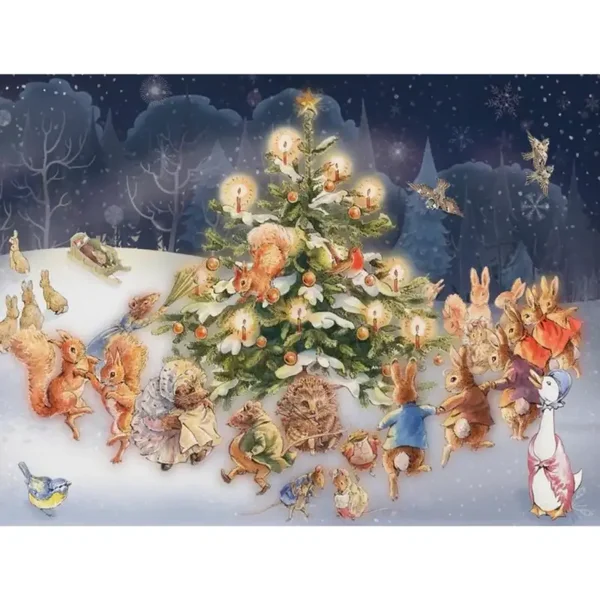 Potter: Peter Rabbit - Around the Christmas Tree / 500 XXL (NYP)