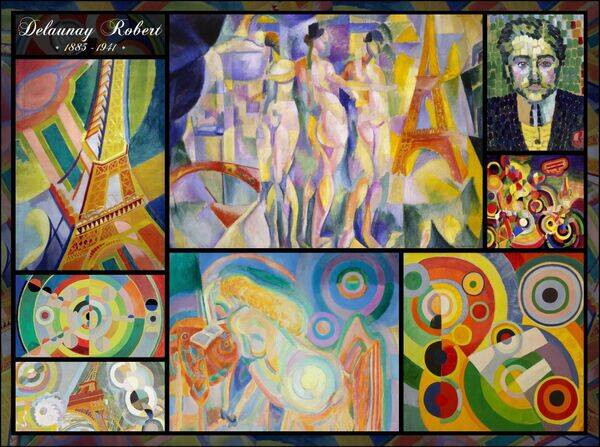 Delaunay: Collage / 2000