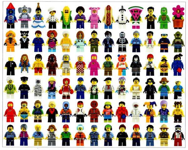 LEGO: Minifigure Puzzle
