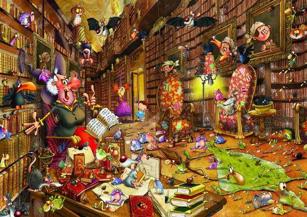 Ruyer: Die Hexe in der Bibliothek / 1500