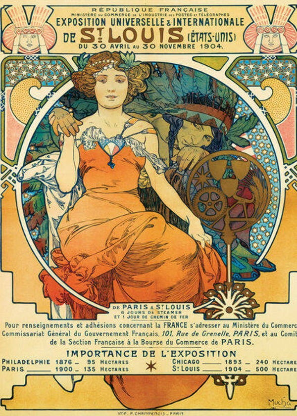 Mucha: Exposition Universelle et Internationale de St. Louis, 1903