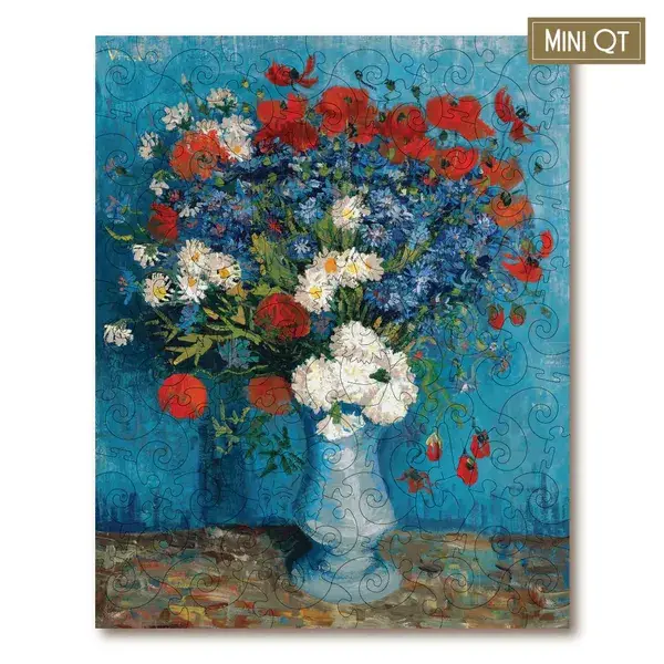 Van Gogh: Vase with Cornflowers and Poppies