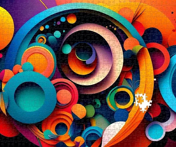 Mindful Pieces: Circular / 1000