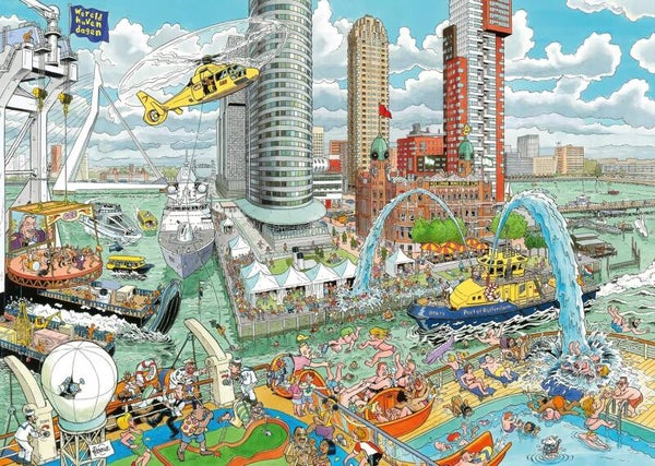 Fleroux: Cities of the World. Rotterdam / 1000
