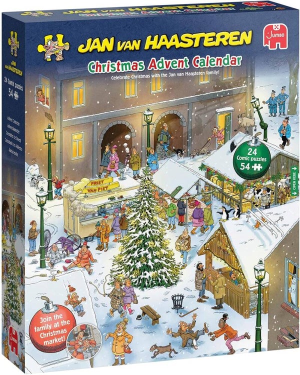 Adventskalender: Jan van Haasteren 2026 / 24 x 54 (JUM)