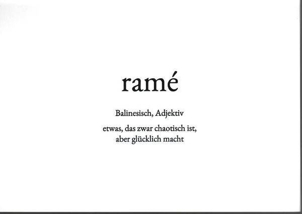 WS: ramé