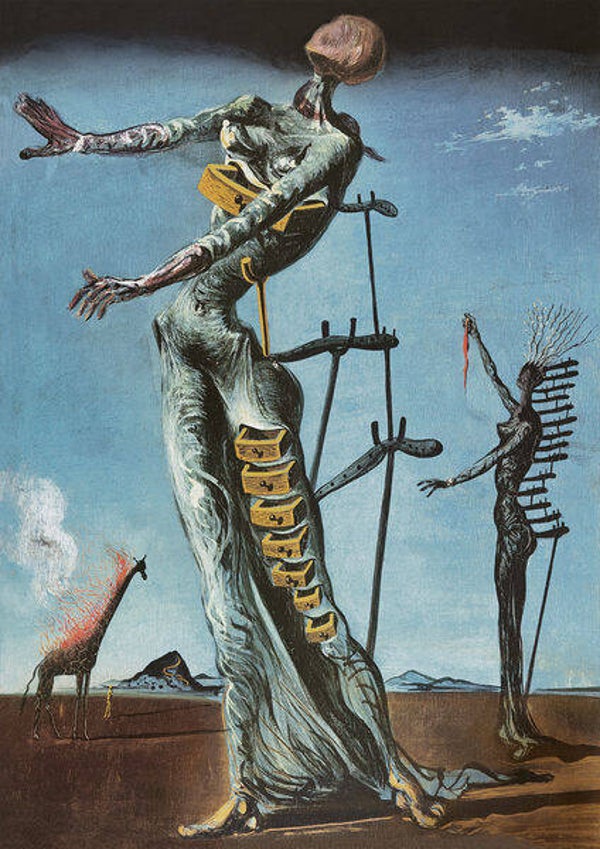 Dali: Burning Giraffe