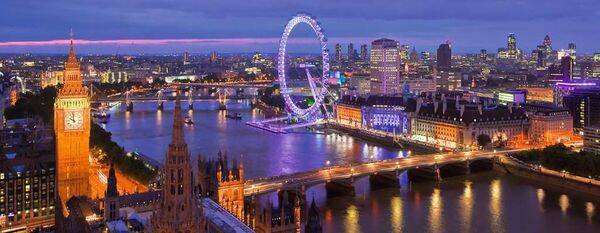 London bei Nacht / 1000